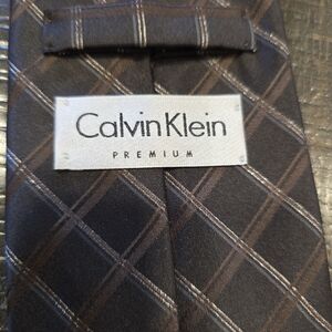 Calvin Klein Premium Plaid Tie